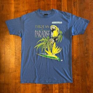 Vintage Nature Parrot Bird Destination Florida T-shirt